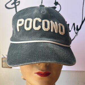 American Needle Gray Pocono Rope Hat